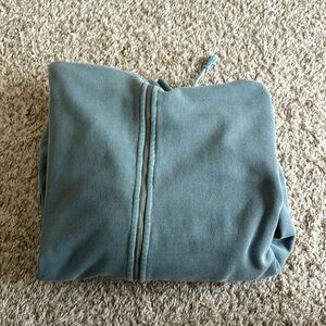 Muted Blue Green Hoodie Brandy Melville